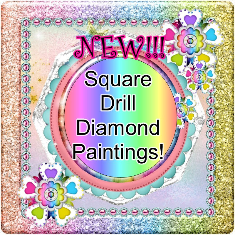 Square Drill Paintings – Diamond Art Dreams