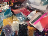 NEW SHIPPING!~ DIY KIT~ Jasmine Becket Griffith Albino Alligator Angel DAD #11" DO IT YOURSELF Diamond Painting!