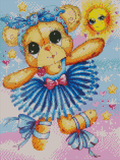 NEW~ FREE SHIPPING ~Premium DIY Mini "Adorable Lil Cuddles Cozy BESTIES" Set of 6 Paintings