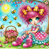 FREE SHIPPING~Shipped Direct~ EXCLUSIVE~ "Apple Annie Busy Bee Bestie By Sherri Baldy"