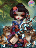 NEW PRE~ORDER~ DAD #905  "Jasmine Becket Griffith Kirin and Bakeneko" Diamond Painting!