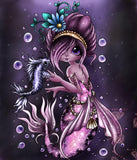 FREE SHIPPING~SHIPPED DIREDT~EXCLUSIVE!!!~NEW SHIPPING!~Purple Seas  By Sherri Baldy Diamond Art Painting