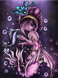 FREE SHIPPING~SHIPPED DIREDT~EXCLUSIVE!!!~NEW SHIPPING!~Purple Seas  By Sherri Baldy Diamond Art Painting