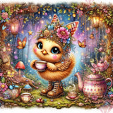 FREE SHIPPING~Shipped Direct~ EXCLUSIVE~ "Spring Tea Party By Sherri Baldy "