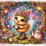FREE SHIPPING~Shipped Direct~ EXCLUSIVE~ "Spring Tea Party By Sherri Baldy "