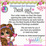 FREE SHIPPING!~ LIMITED ~EXCLUSIVE!!!~ Rainbow Tiger Besties RB102 Diamond Art Painting By Sherri Baldy