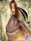 PRE-ORDER~Winter Rose TWO DAD 855  Diamond Art Painting By Sherri Baldy
