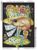 FREE SHIPPING~Factory Direct~ Mushroom Fairy Bestie DAD# 105 Diamond Art Painting By Sherri Baldy