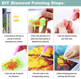 PRE-ORDER~NEW SQUARE DRILLS!!!~SteamPunk Purple Seas Mermaid Bestie DAD#08SQ  Diamond Art Painting By Sherri Baldy