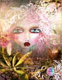 NEW  SHIPPING!~  DAD# 82 "Angel Face" By Sherri Baldy DIY Partial Diamonds