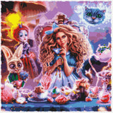 NEW~SPECIAL EXCLUSIVE ~ DAD#125~SWEET TEA PARTY WITH ALICE  Diamond Art Painting