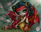 PRE~ ORDER~NEW DAD # 239  "Jasmine Becket Griffith Amber Dragonling!" Diamond Painting!