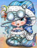 PRE-Order!!!~EXCLUSIVE NEW SHIPPING!~DAD#171 Under The Sea Steampunk Mermaid Bestie By Sherri Baldy