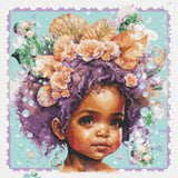 PRE-ORDER~NEW BOX SHIPPING~ Adorable~ "Garden Mermaid DAD 338 " Diamond Painting SB Creatives