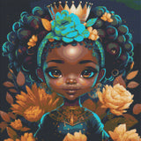 PRE-ORDER~ ~EXCLUSIVE!!!~  Adorable~ "The Blue Queen DAD 355 By CCB  " Diamond Painting