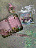 Artist Collectible Special Designer Tool Kit! " Diamond Art Dreams MuxhRoom Fairy House By Sherri Baldy ""