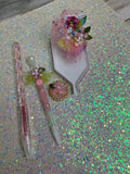 Artist Collectible Special Designer Tool Kit! " Diamond Art Dreams Pink Little Fae Fairy  By Sherri Baldy ""