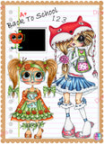 PRE-ORDER~NEW ADORABLE My Besties ~Back To School DAD 438  By Sherri Baldy