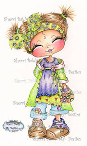 Bestie Trudy ~ My Besties By Sherri Baldy Fabric Block