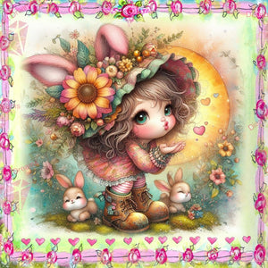 FACTORY DIRECT~ Bunny Spring Time Kisses By Sherri Baldy