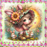 FACTORY DIRECT~ Bunny Spring Time Kisses By Sherri Baldy