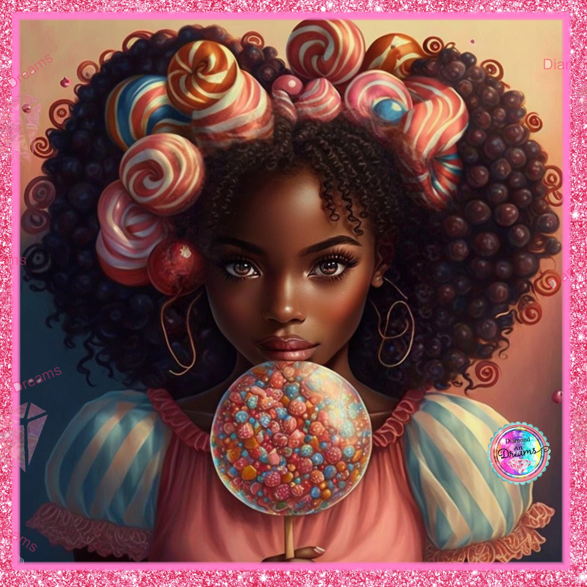 ドリーマーデザイン CandyCaneCastle #ダイヤモンドアートクラブ