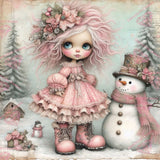 FREE SHIPPING~Shipped Direct~ EXCLUSIVE~ "Cozy Winter Day Besties By Sherri Baldy"