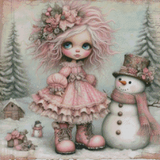FREE SHIPPING~Shipped Direct~ EXCLUSIVE~ "Cozy Winter Day Besties By Sherri Baldy"