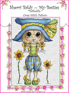 My Besties Sherri Baldy My-Besties Daffodilla Cross Stitch Download Pattern