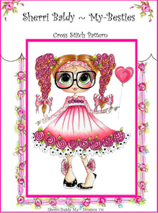 My Besties Sherri Baldy My-Besties Cross Stitch Sweet Geek Sweetheart Bestie  Download Pattern