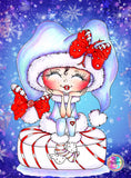 SHIPPED DIRECT TO  YOU~NEW BOX PACKING & NEW  SHIPPING!Dia Art Candy Cane DAD 384 By Sherri Baldy
