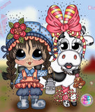 LAST CHANCE!~RETIRING! ~EXCLUSIVE!!!~ Down On The Farm DAD 347  By Sherri Baldy