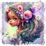 NEW BOX SHIPPING~ Adorable~ "Garden Mermaid DAD 339 " Diamond Painting SB Creatives