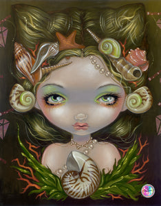 PRE-ORDER~DAD 421 "Jasmine Becket Griffith Crown Of Shells DAD 421 !" 50 x 60 Diamond Painting!