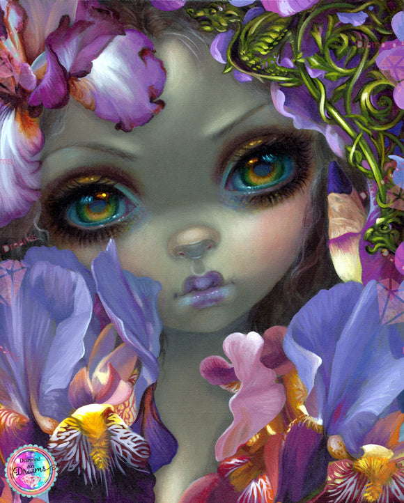 PRE-ORDER~NEW BOX PACKING & NEW  SHIPPING!~Jasmine Becket Griffith The Language Of Flowers DAD392  Diamond Art Painting