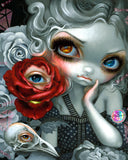 NEW BOX PACKING & NEW  SHIPPING!~Jasmine Becket Griffith The Nightingale And The Rose DAD 361  Diamond Art Painting