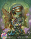 PRE~ ORDER~NEW DAD #908  "Jasmine Becket Griffith Zombie Kitty" Diamond Painting!