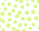 My-Besties Besties Forever Green Dots Background Bestie Girls Fabric By The Yeard 100% Cotton By Sherri Baldy Besties Toss White (23495-B)