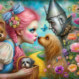 FREE SHIPPING!~Factory Direct~EXCLUSIVE~NEW YOU PICK CANVAS SIZE~My Besties Of OZ Toto's Kiss