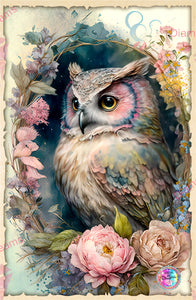 LAST CHANCE!~RETIRING! ~EXCLUSIVE!!!~ NEW BOX PACKING & NEW  SHIPPING!~Old Owl 2 DAD 332   Diamond Art Painting