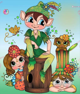NEW BOX PACKING & NEW  SHIPPING!  Peter Pan and Friends DAD 417   By Sherri Baldy