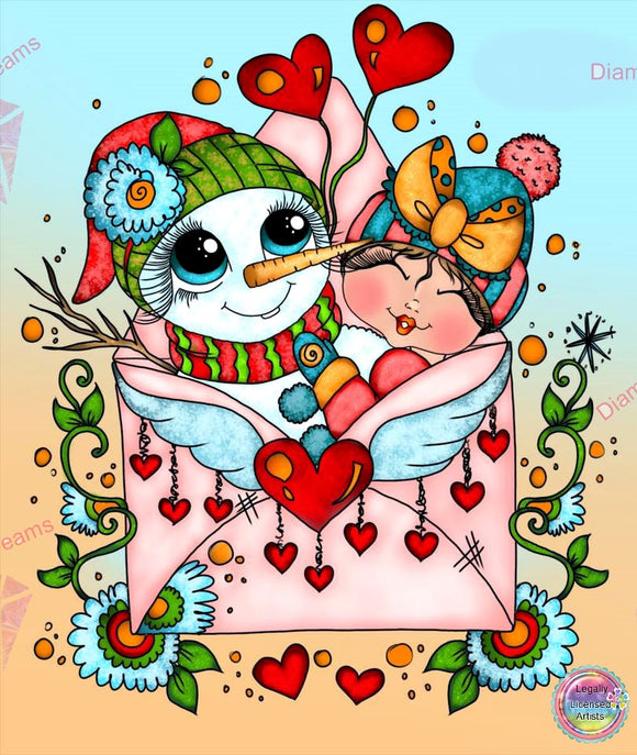PRE-ORDER ~Sherri Baldy My Besties Letters To The Snowman