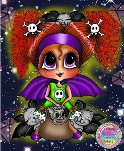 PRE-ORDER~ My Besties "You Drive Me Batty Star Light DAD 8011" Diamond Art Painting By Sherri Baldy