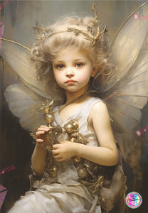 PRE-ORDER~EXCLUSIVE NEW ARTIST! Sweet Golden Fae  DAD 442 Diamond Art Painting By Artist Eugenia
