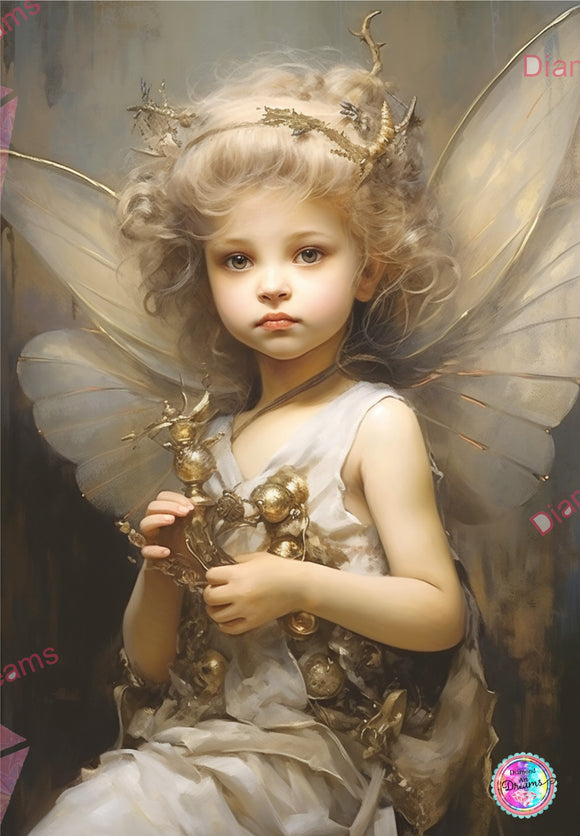 PRE-ORDER~EXCLUSIVE NEW ARTIST! Sweet Golden Fae  DAD 442 Diamond Art Painting By Artist Eugenia