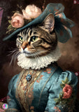 NEW ~The Victorian Cat Blue DAD 396 By Sherri Baldy