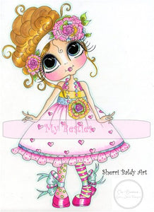 Sweet Mary Lou My-Besties Fabric Block
