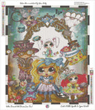 PRE-ORDER~NEW SHIPPING!~Besties Alice in Wonderland DAD# 32 Diamond Art Painting By Sherri Baldy