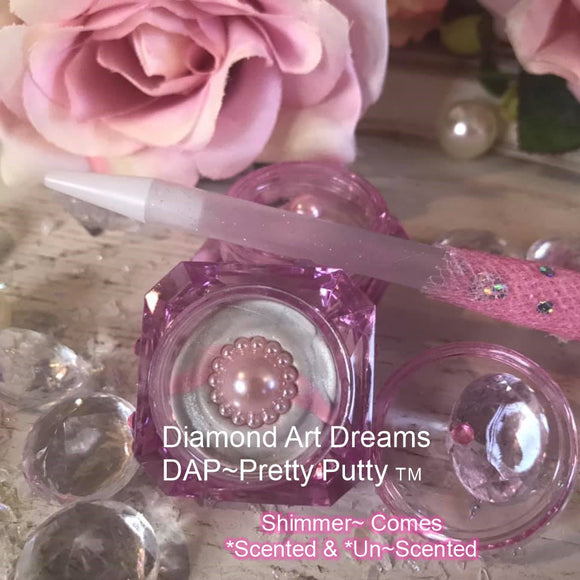 DAP~Diamond Painting ~Pretty Putty TM~ UN~Scented~Pearl Pink Pretty Putty Pot~