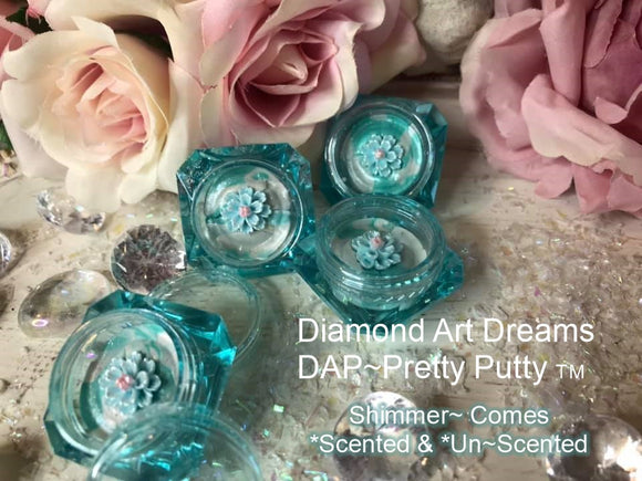 DAP~Diamond Painting ~Pretty Putty TM~ UN~Scented~BLUE POPPY Pretty Putty Pot~